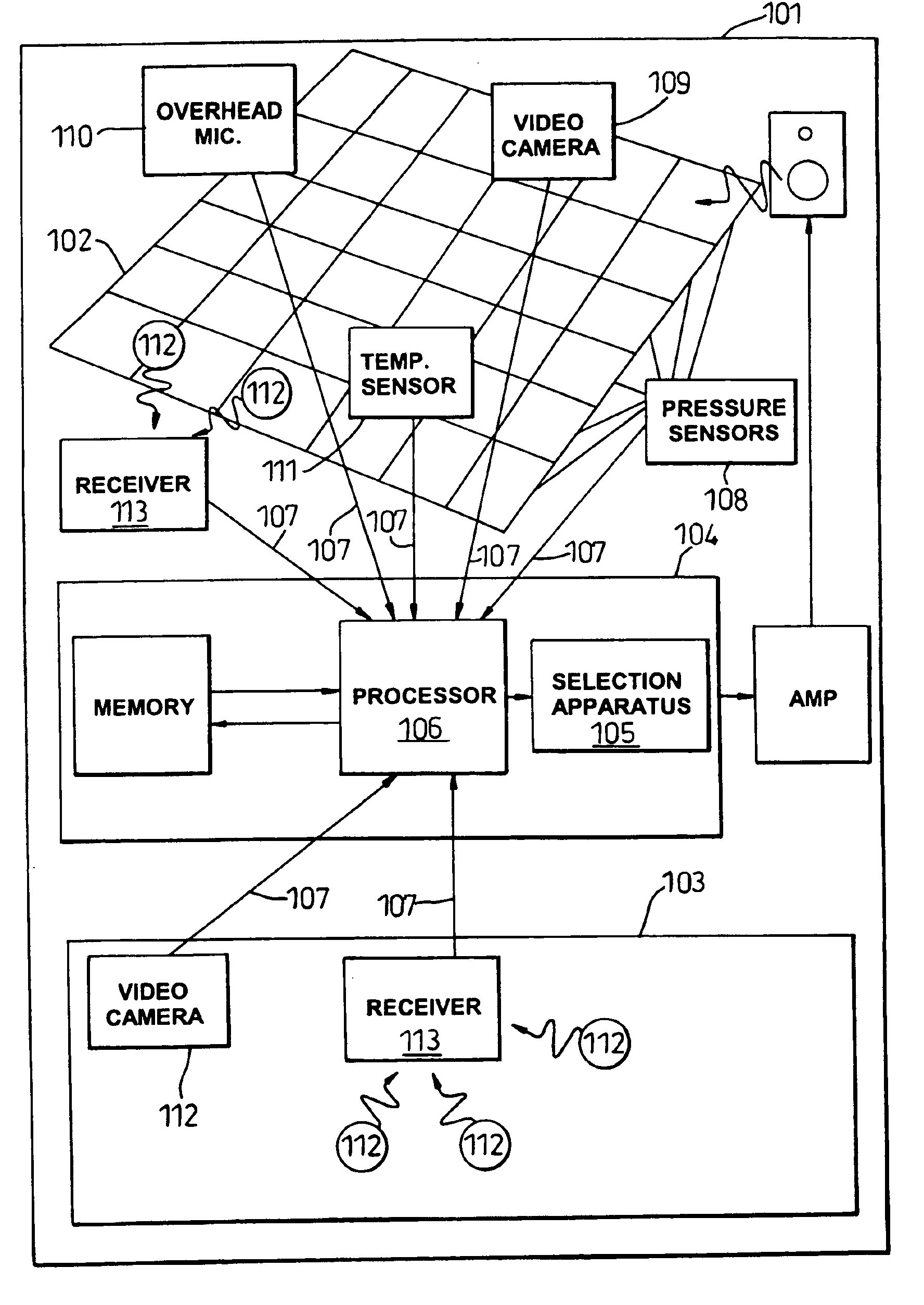 Monitoring of user response to performances