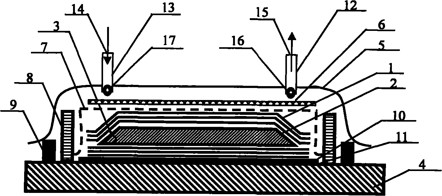 Technology of making automobile engine cover with carbon fiber reinforcement resin-based composite material