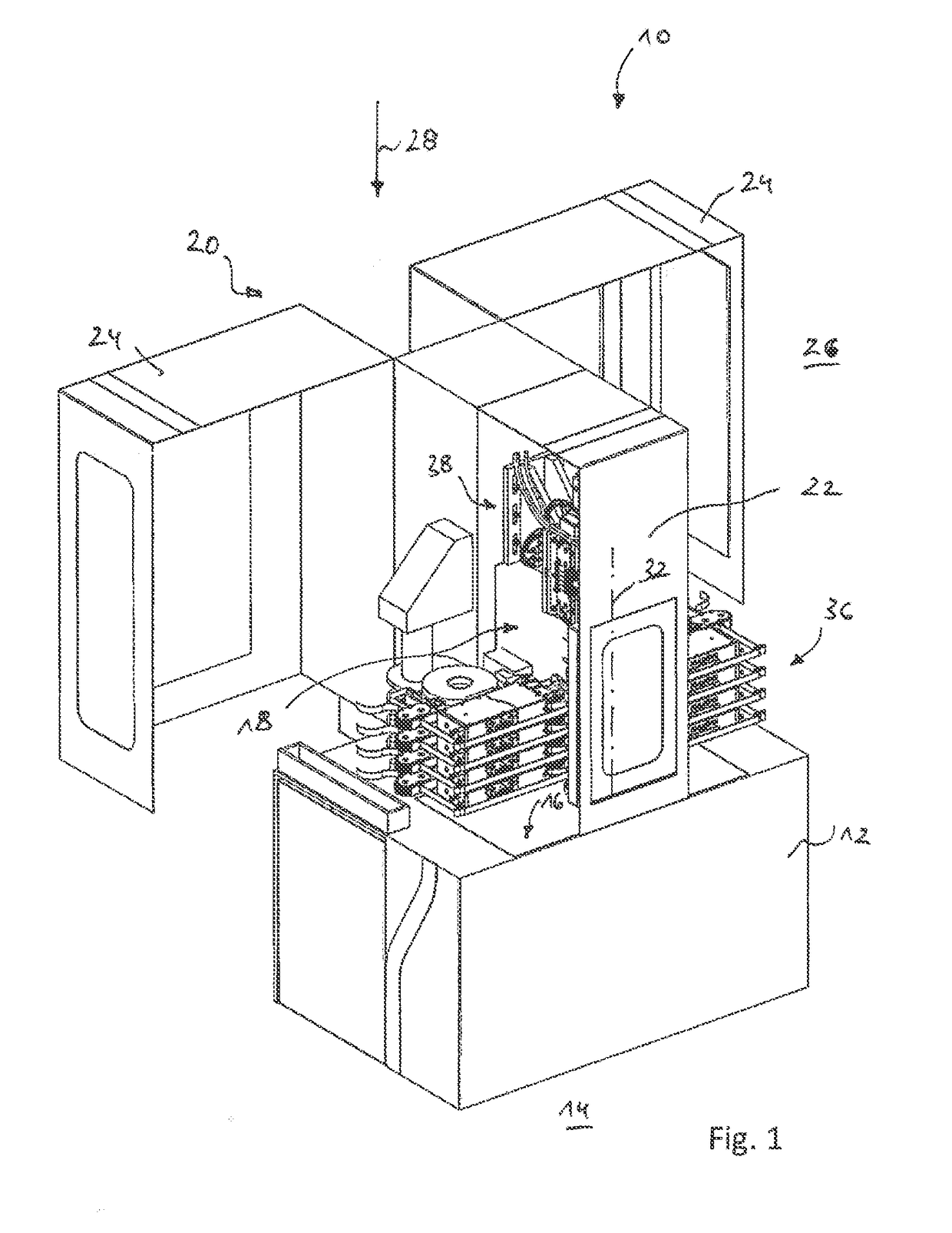 Finishing device