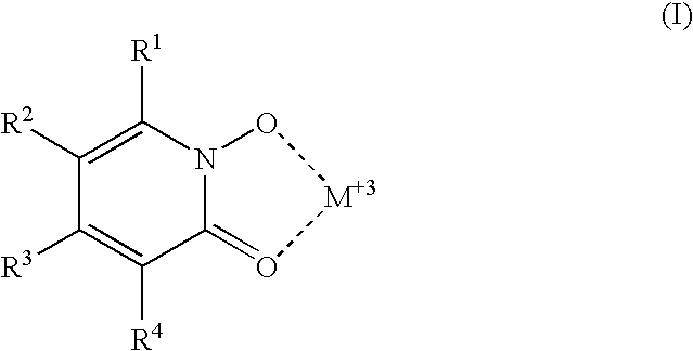 Luminescent 1-hydroxy-2-pyridinone chelates of lanthanides