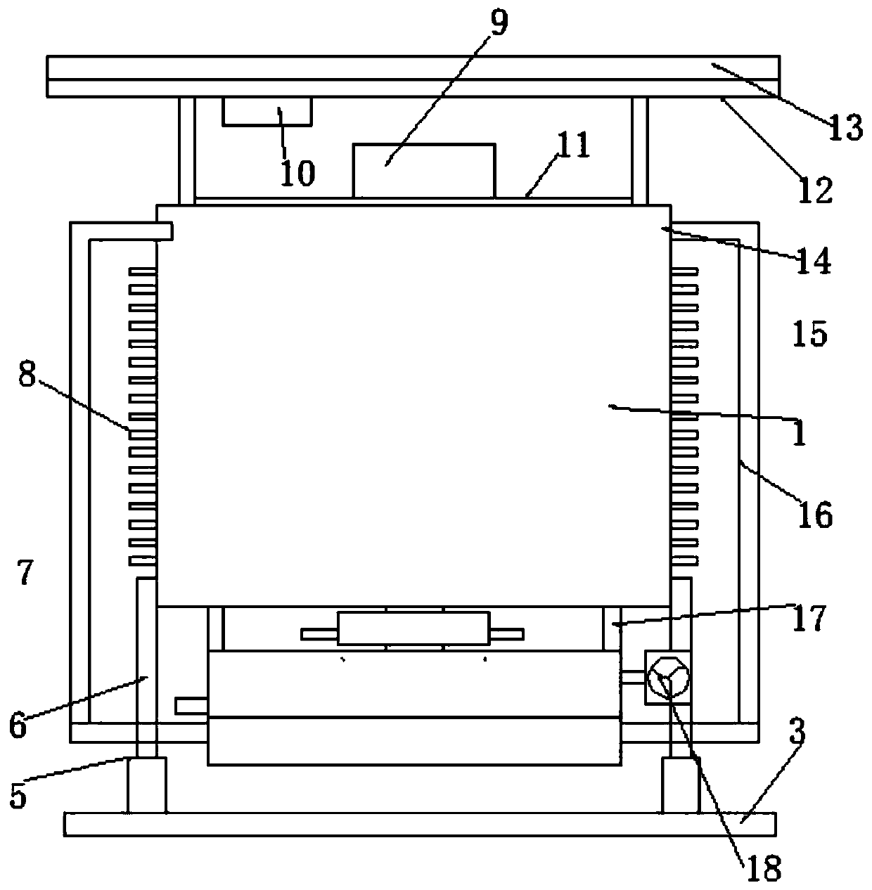 An oil-immersed transformer