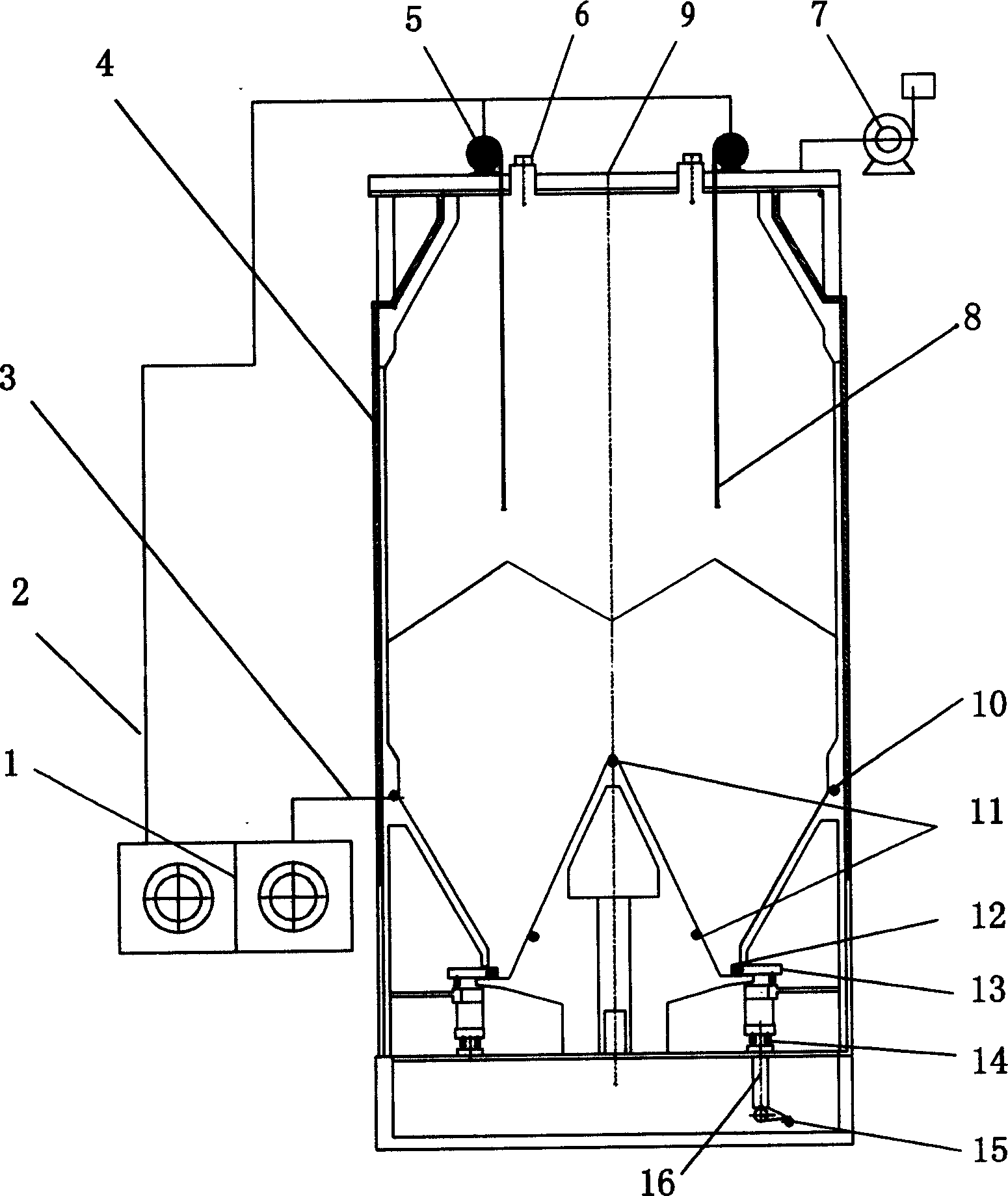 Inerting protection method and protection device in use for silo of storing raw coal