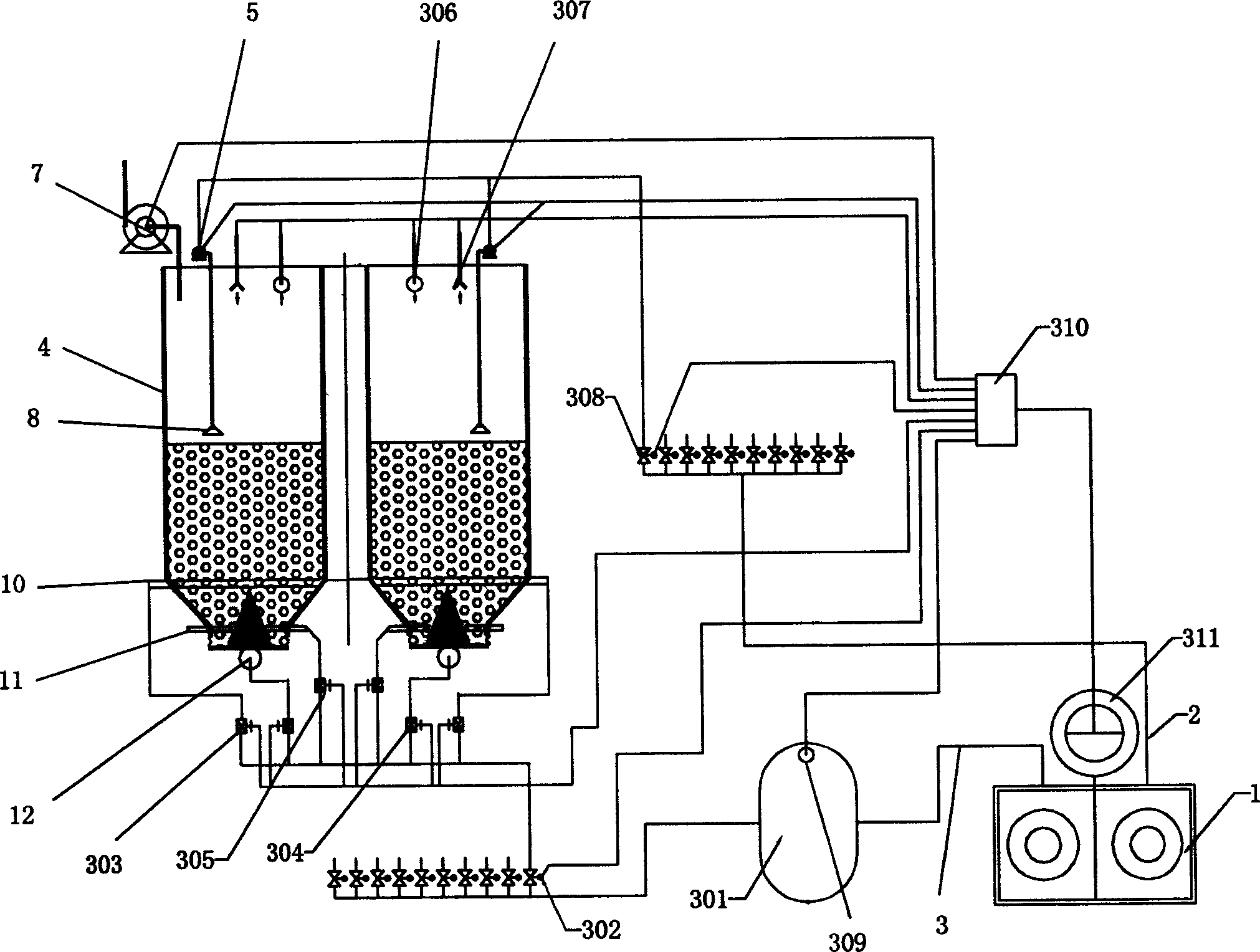 Inerting protection method and protection device in use for silo of storing raw coal