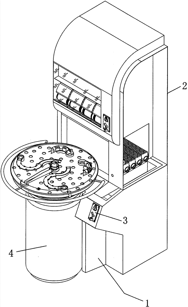 A kind of balanced rolling ball entertainment gift machine