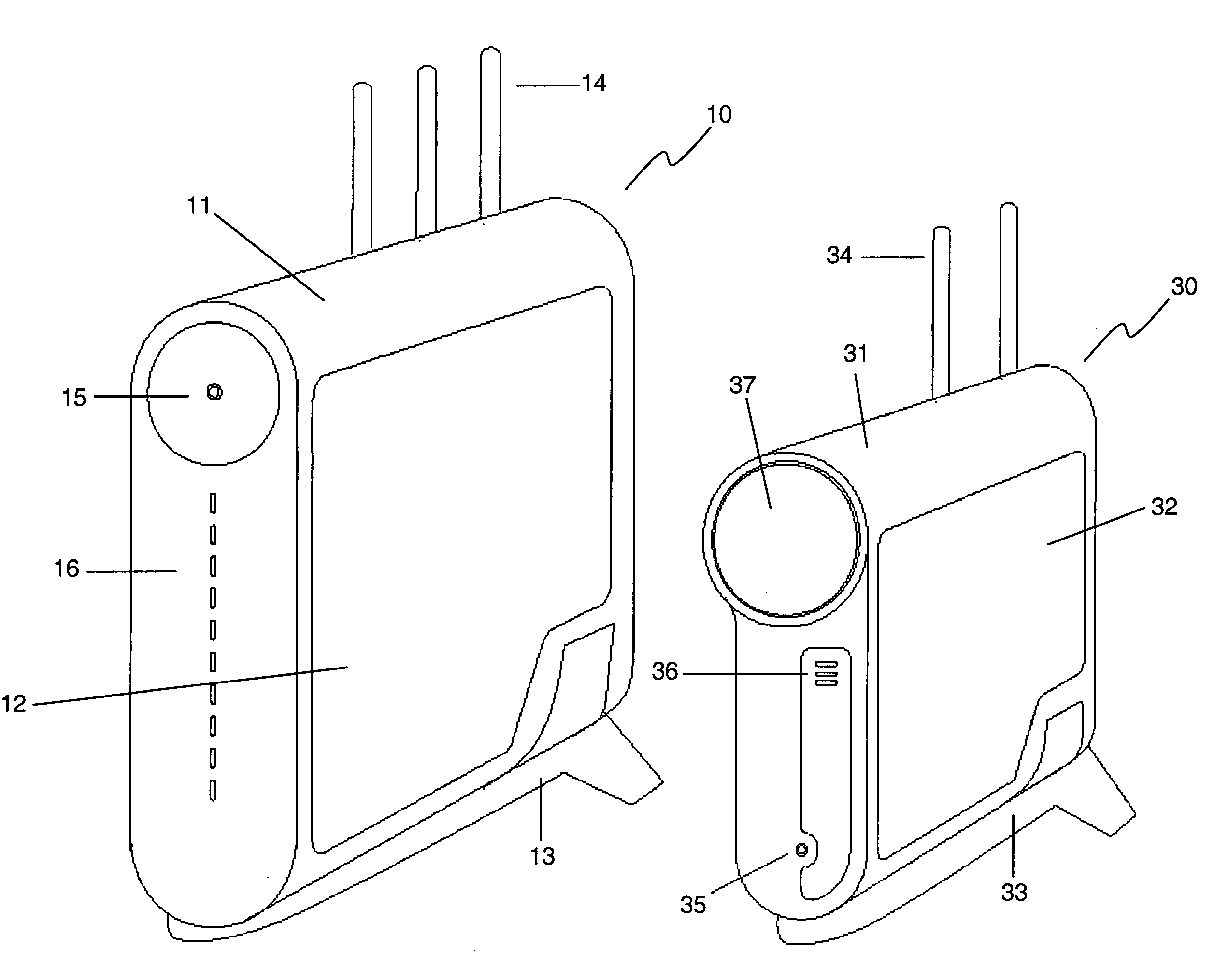 Wireless video surveillance system & method with input capture and data transmission prioritization and adjustment