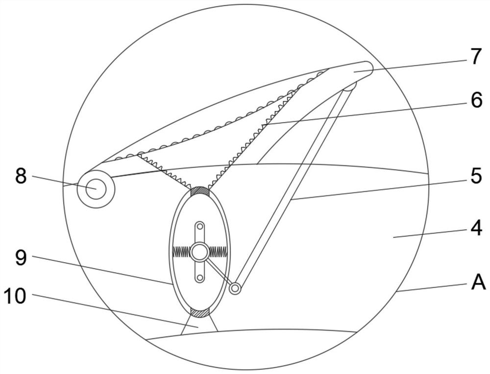 Cloth dewatering device for cloth printing and dyeing