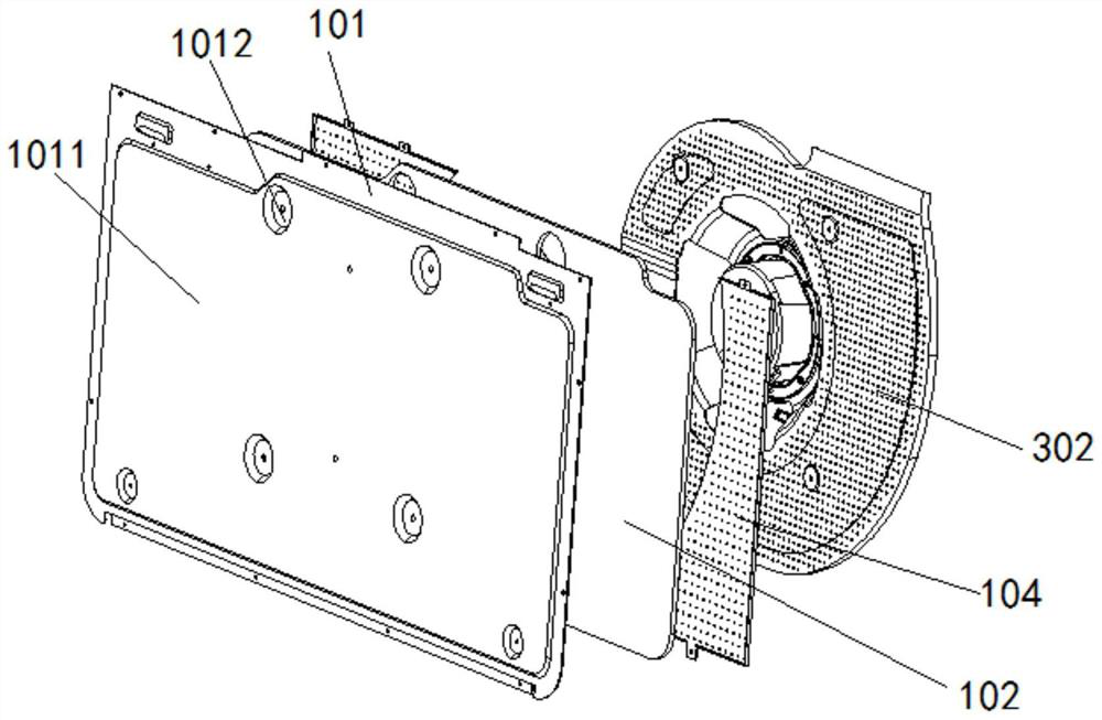 Noise reduction system and range hood