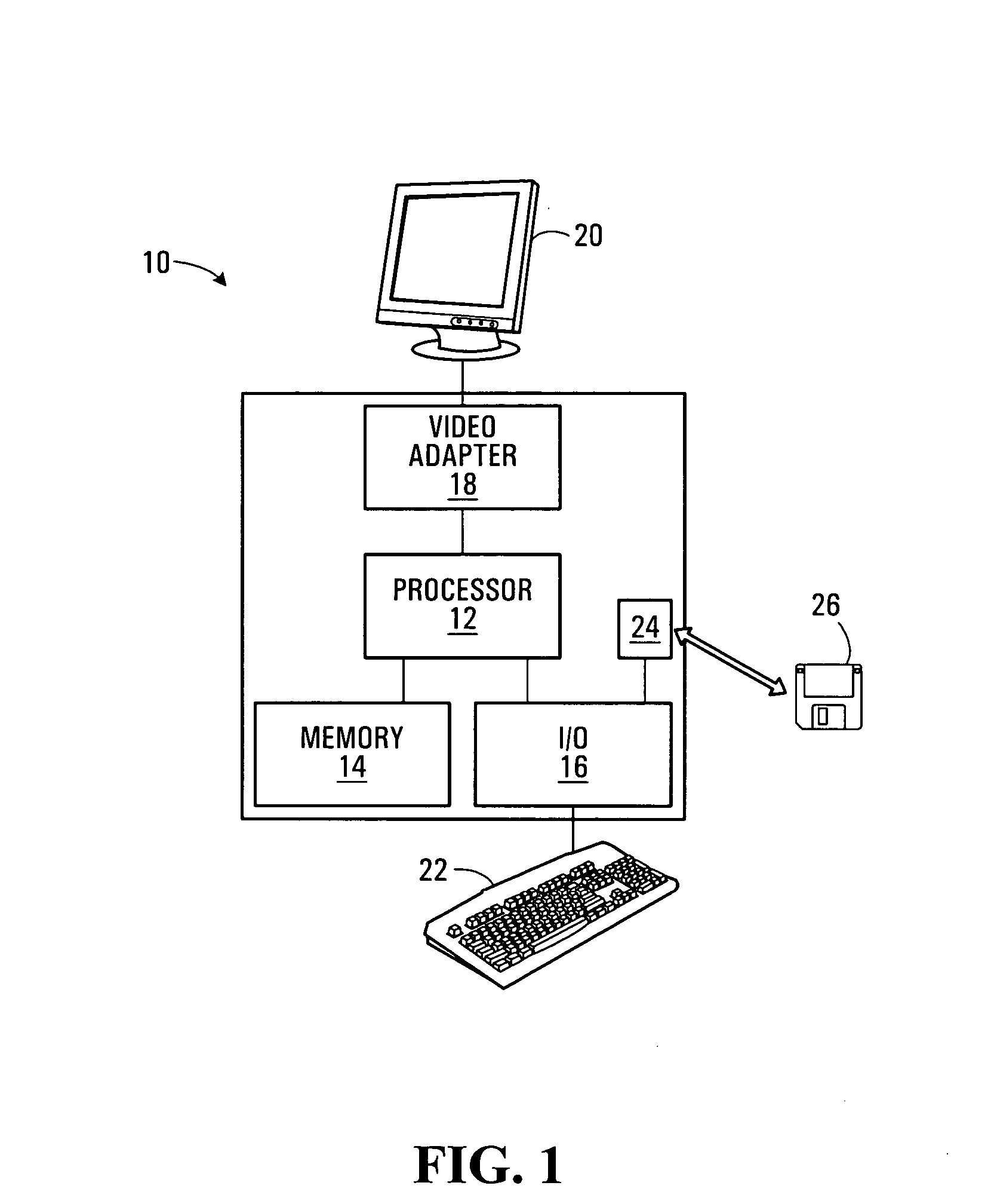 Image compression using variable bit size run length encoding