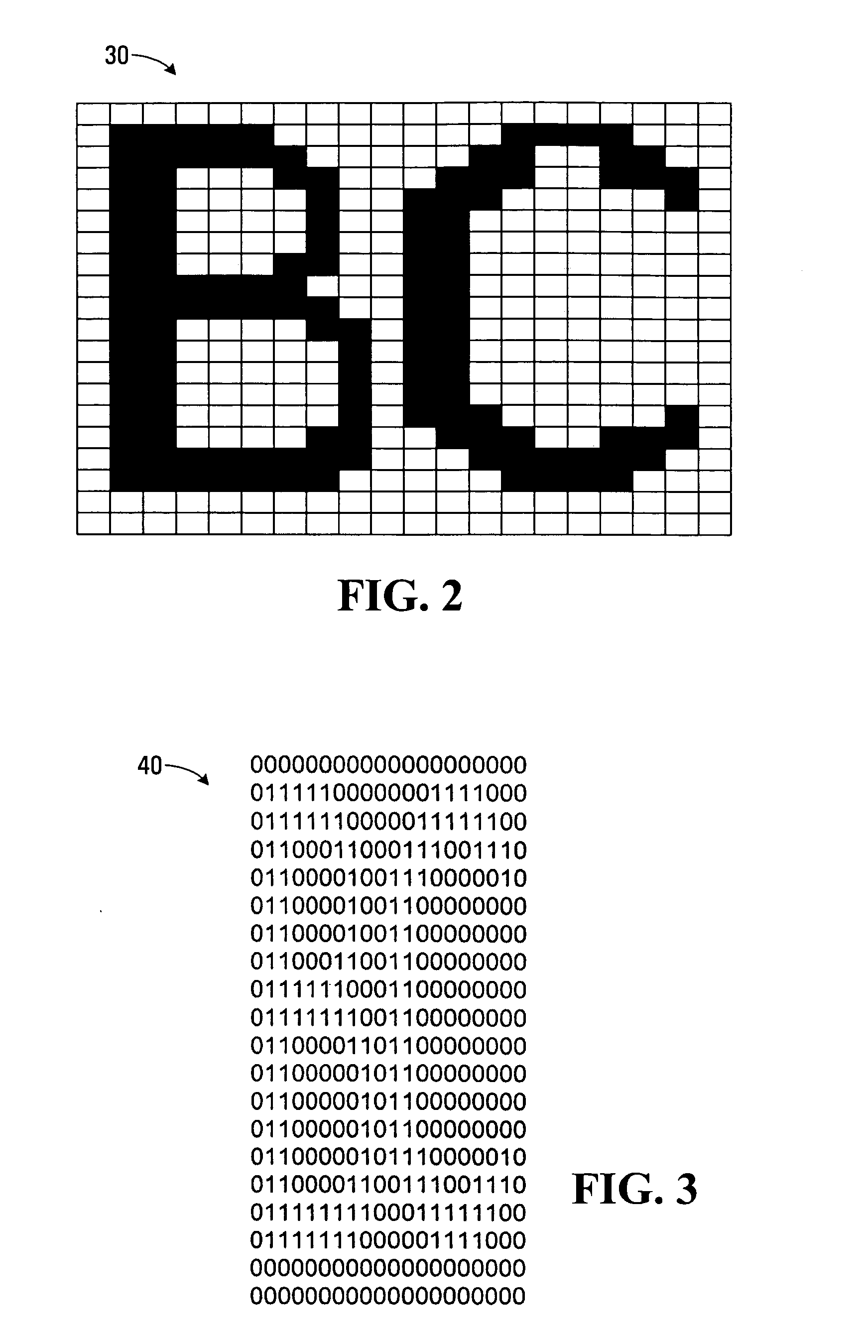 Image compression using variable bit size run length encoding