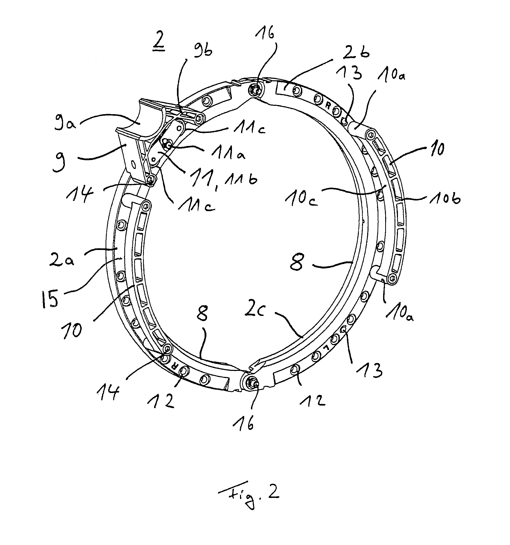 Cable guide of a cable winch