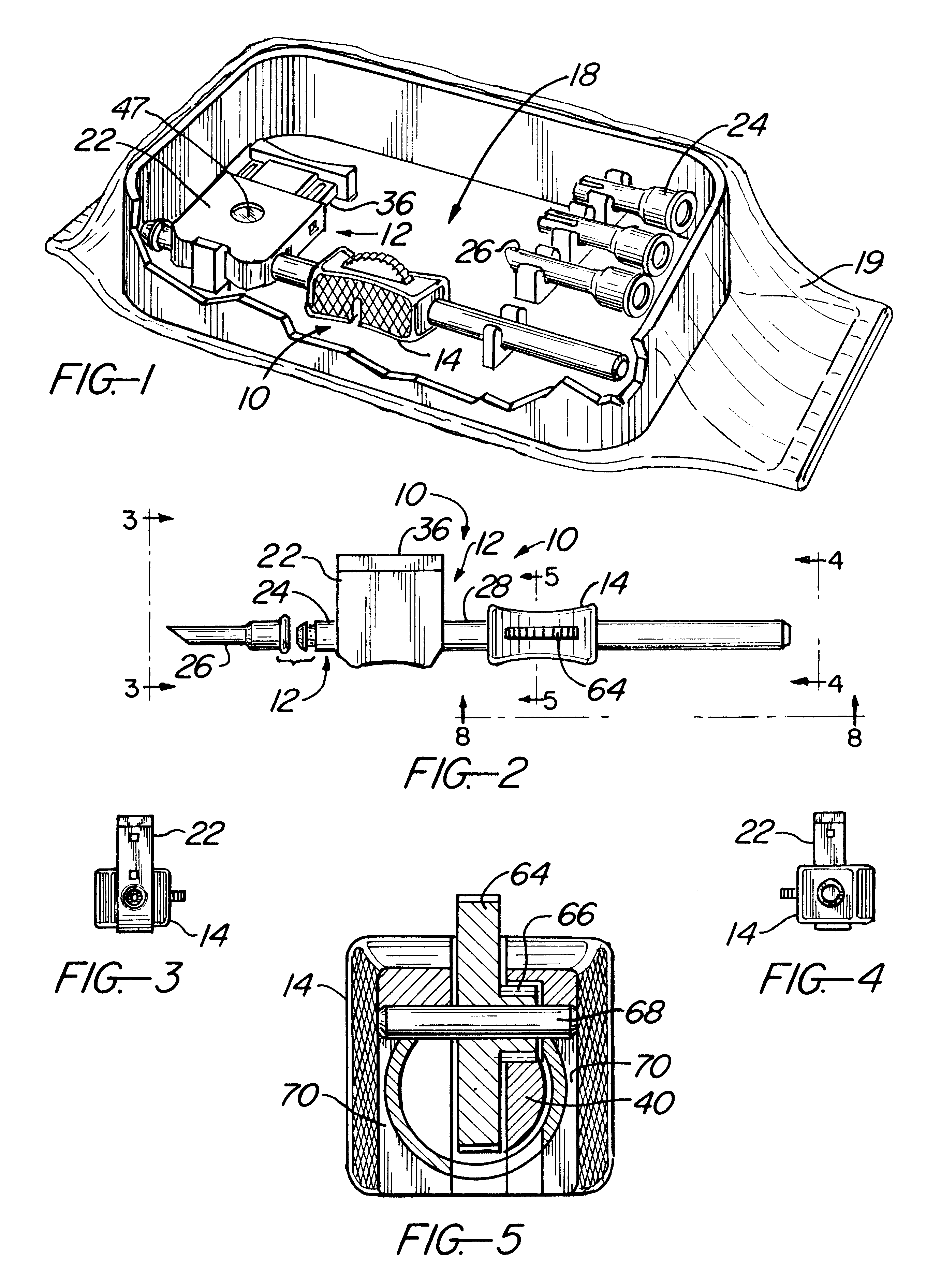 Ophthalmic lens insertion instrument and package