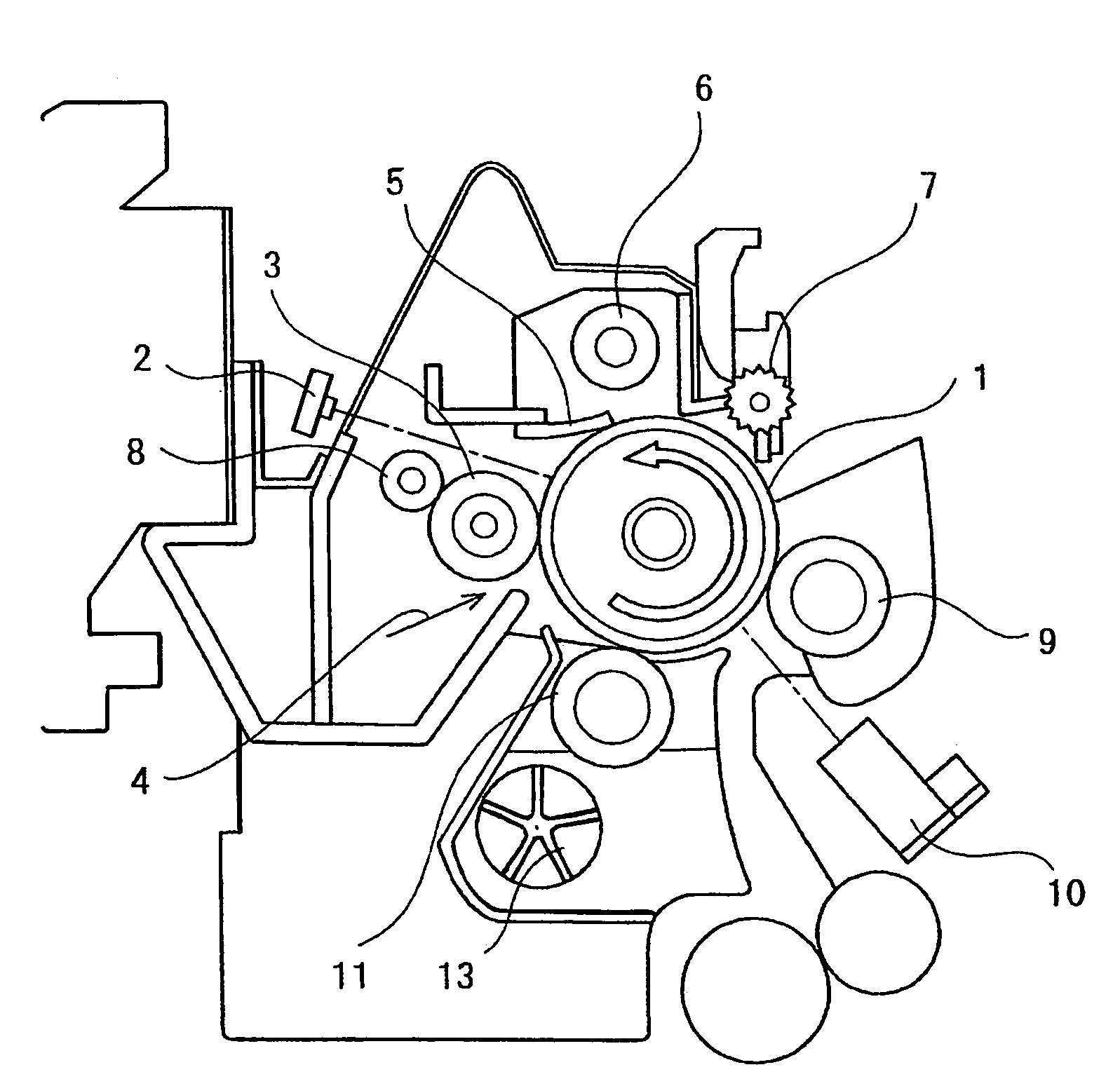 Image forming process and image forming apparatus