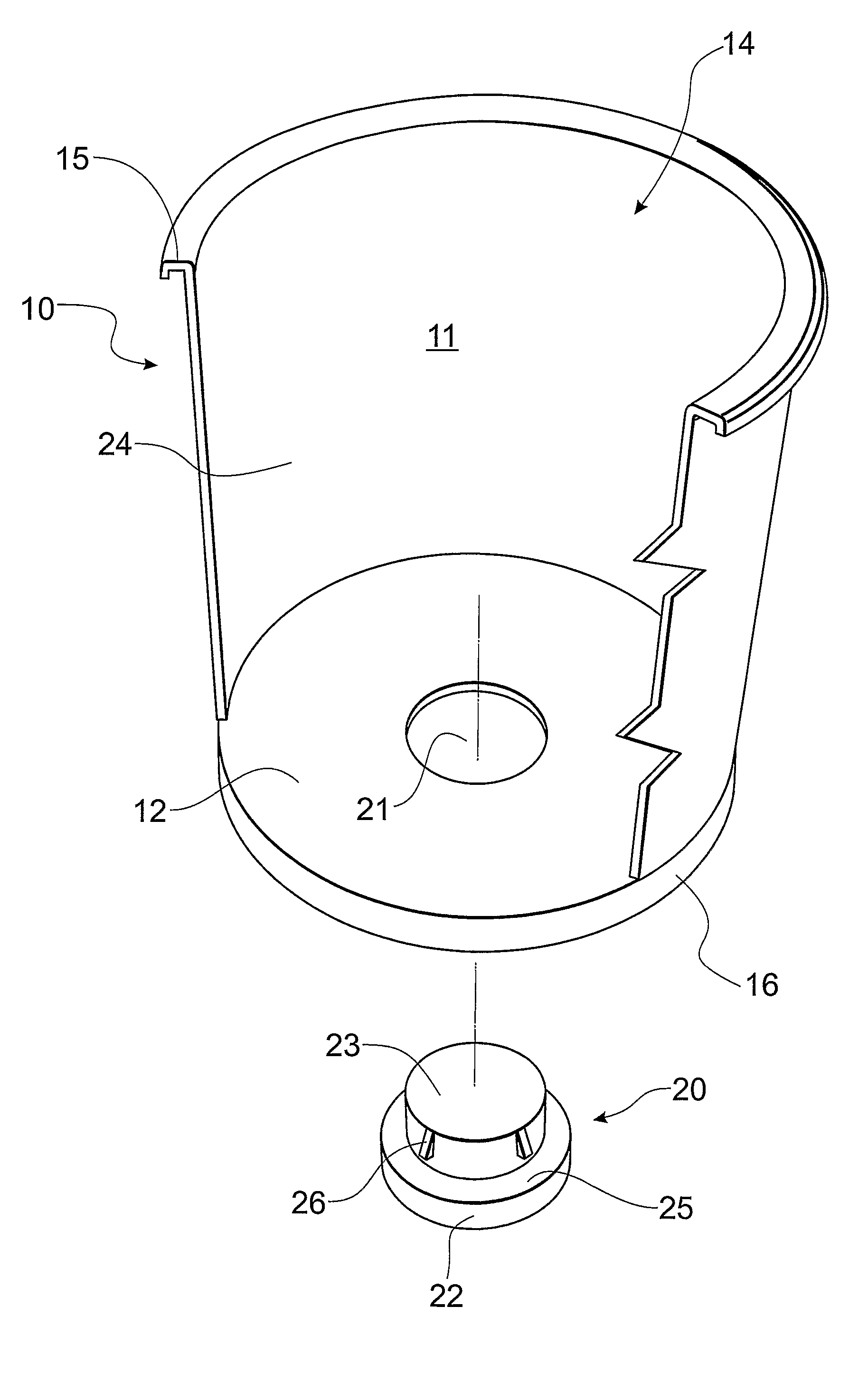 Root and water management system for potted plants