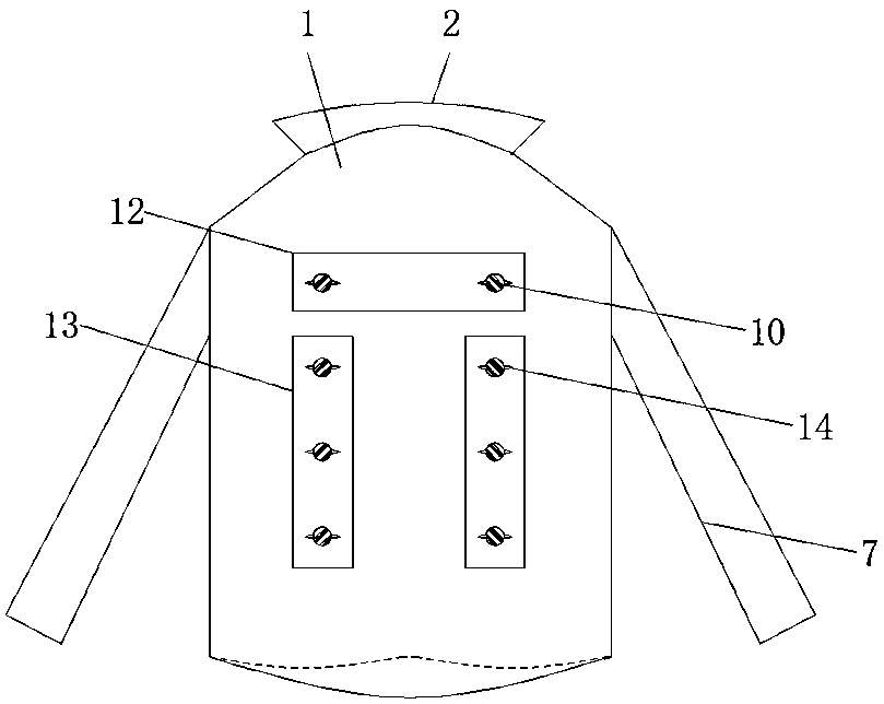 Garment with double-layer sweat absorbing function