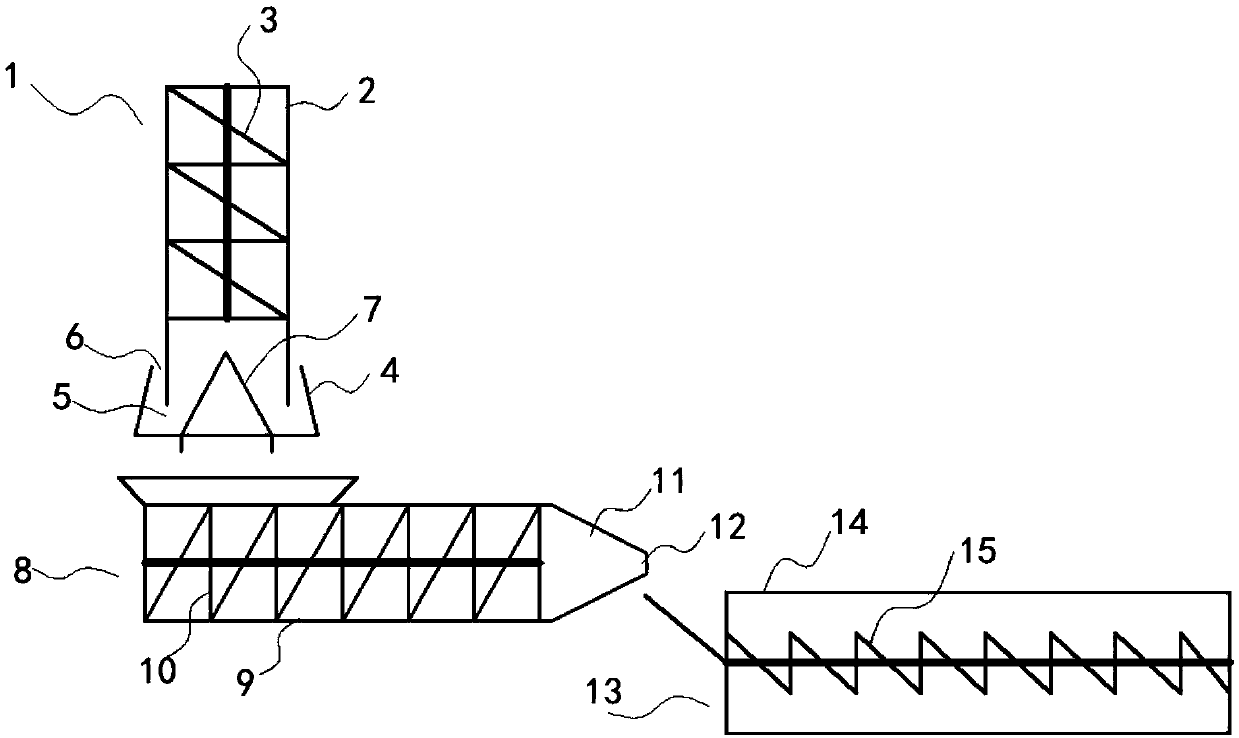 Organic fertilizer drying system