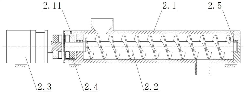 Powder feeding system of nano powder preparation process