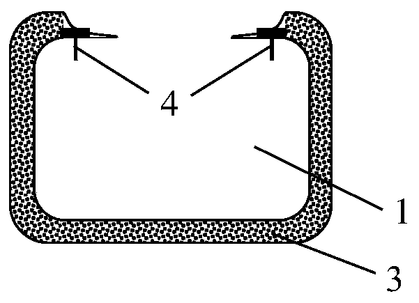 Viaduct pier detachable anti-collision device based on non-Newtonian fluid