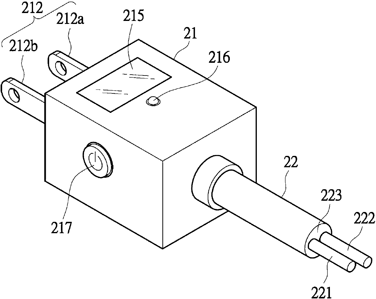 Electric appliance device with signal transmission function