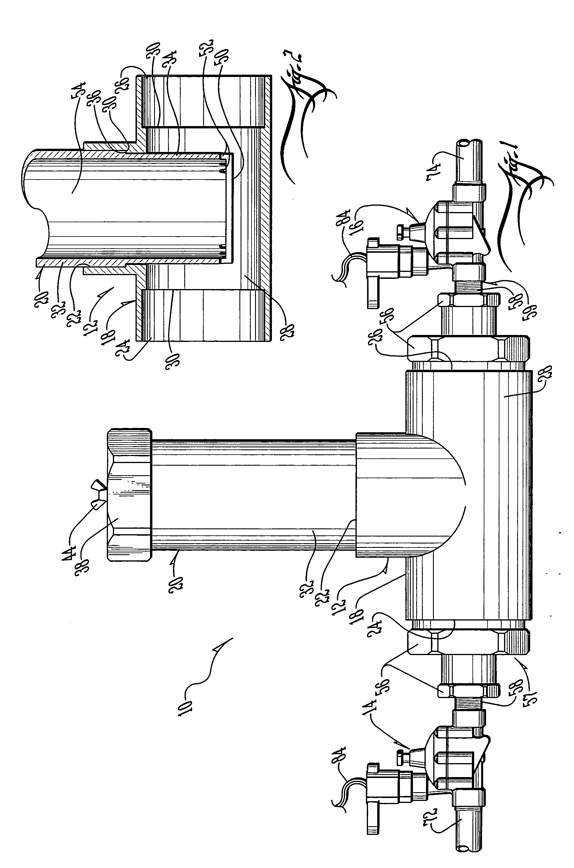 Lawn chemical application system