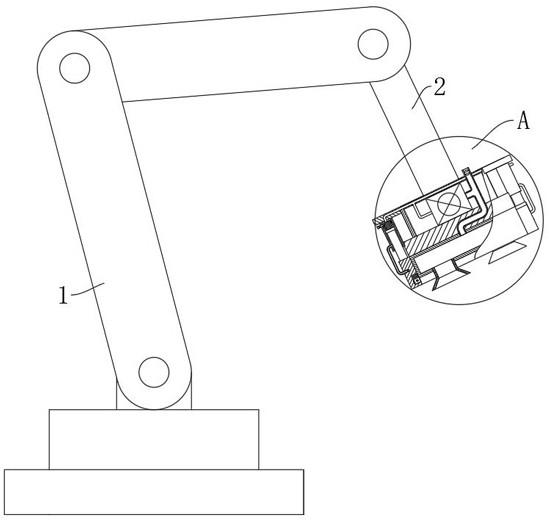 Transfer manipulator for manufacturing optical glass