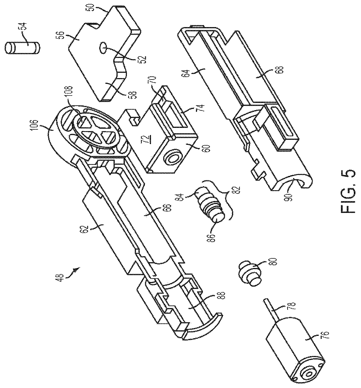 Inline motorized lock drive for solenoid replacement