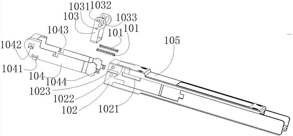 An unlocking mechanism for an XFP optical module