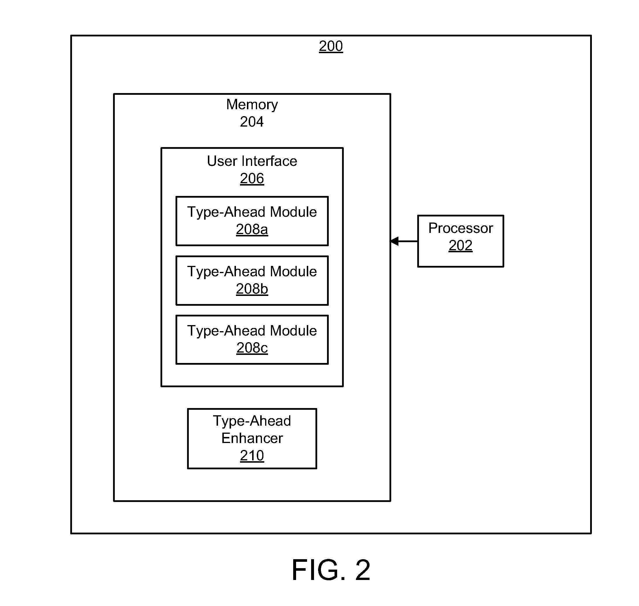 Apparatus, system, and method for improved type-ahead functionality in a type-ahead field based on activity of a user within a user interface