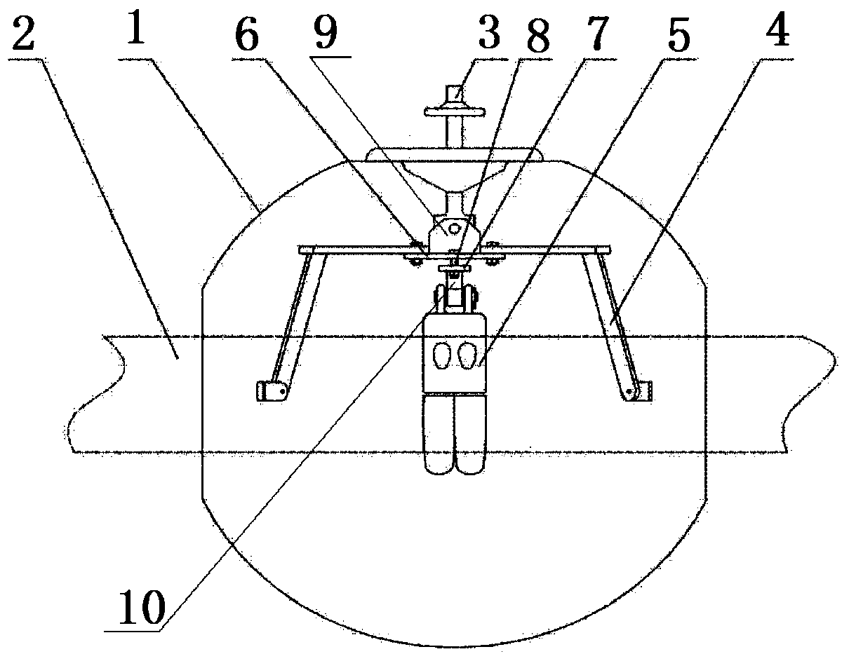 Pipe bus suspension fitting