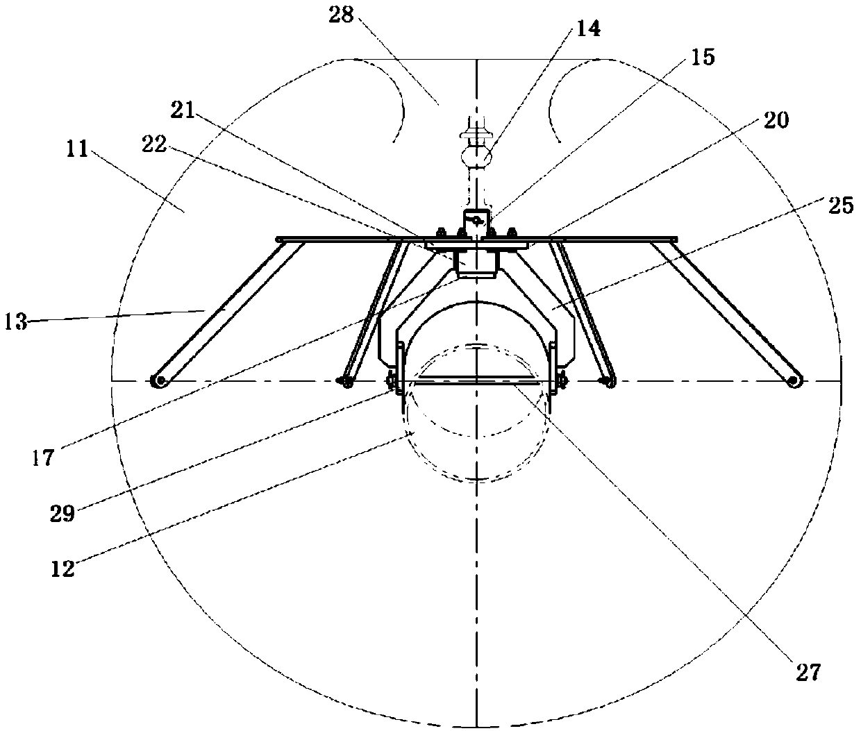 Pipe bus suspension fitting