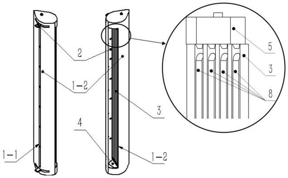 Integrated adjustable smoke tunnel fuming device