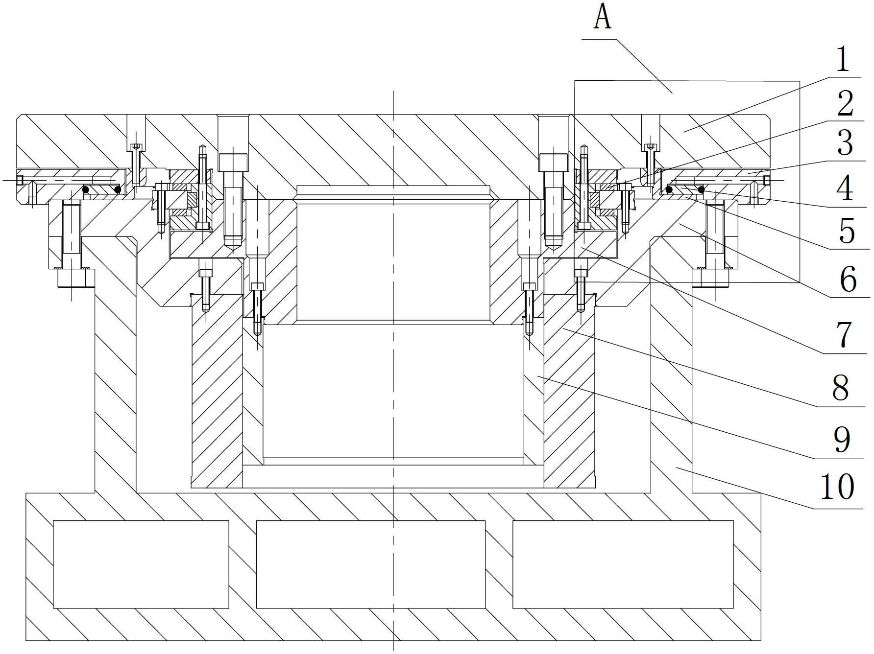 Precision numerical control rotary workbench