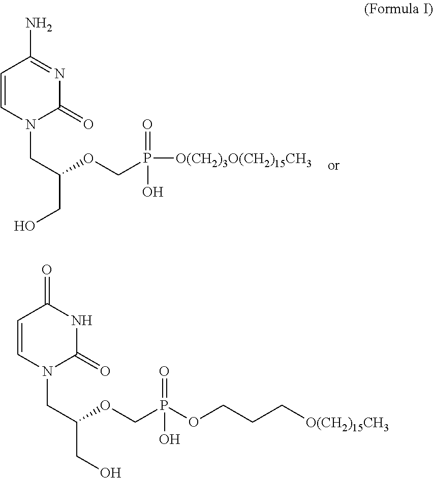 Hexadecyloxypropyl cidofovir for the treatment of double-stranded DNA virus infection