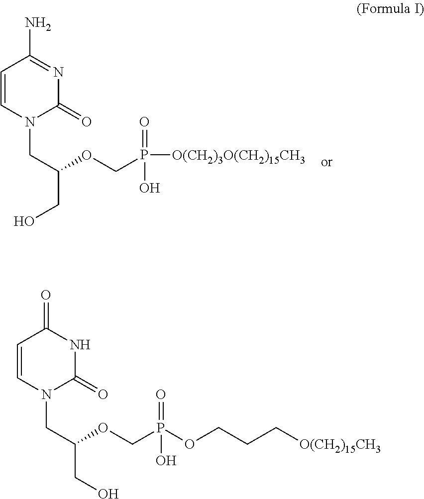 Hexadecyloxypropyl cidofovir for the treatment of double-stranded DNA virus infection