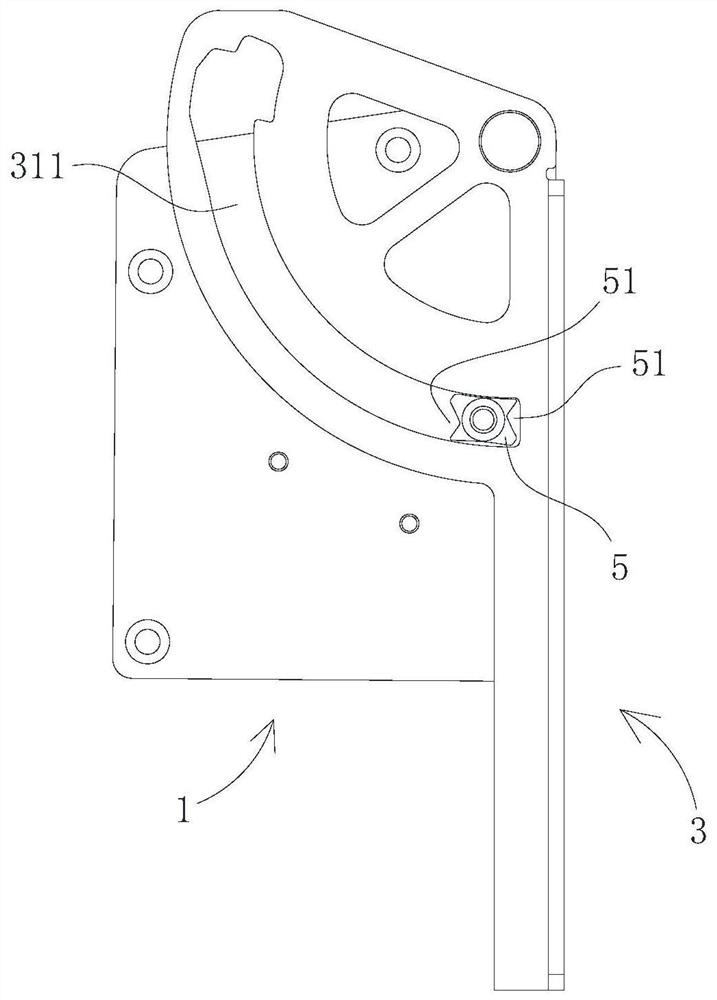 Hinge assembly and cabinet comprising same