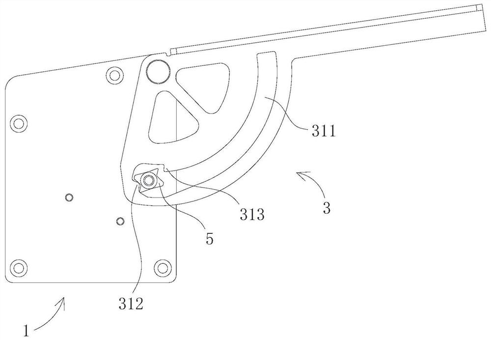 Hinge assembly and cabinet comprising same