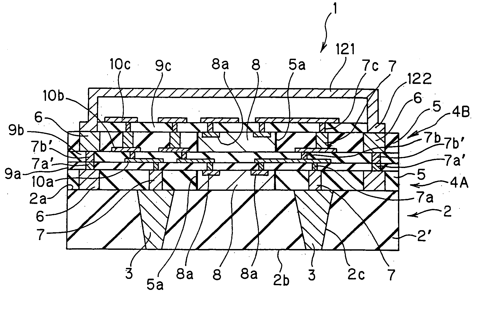 Electronic device and production method thereof