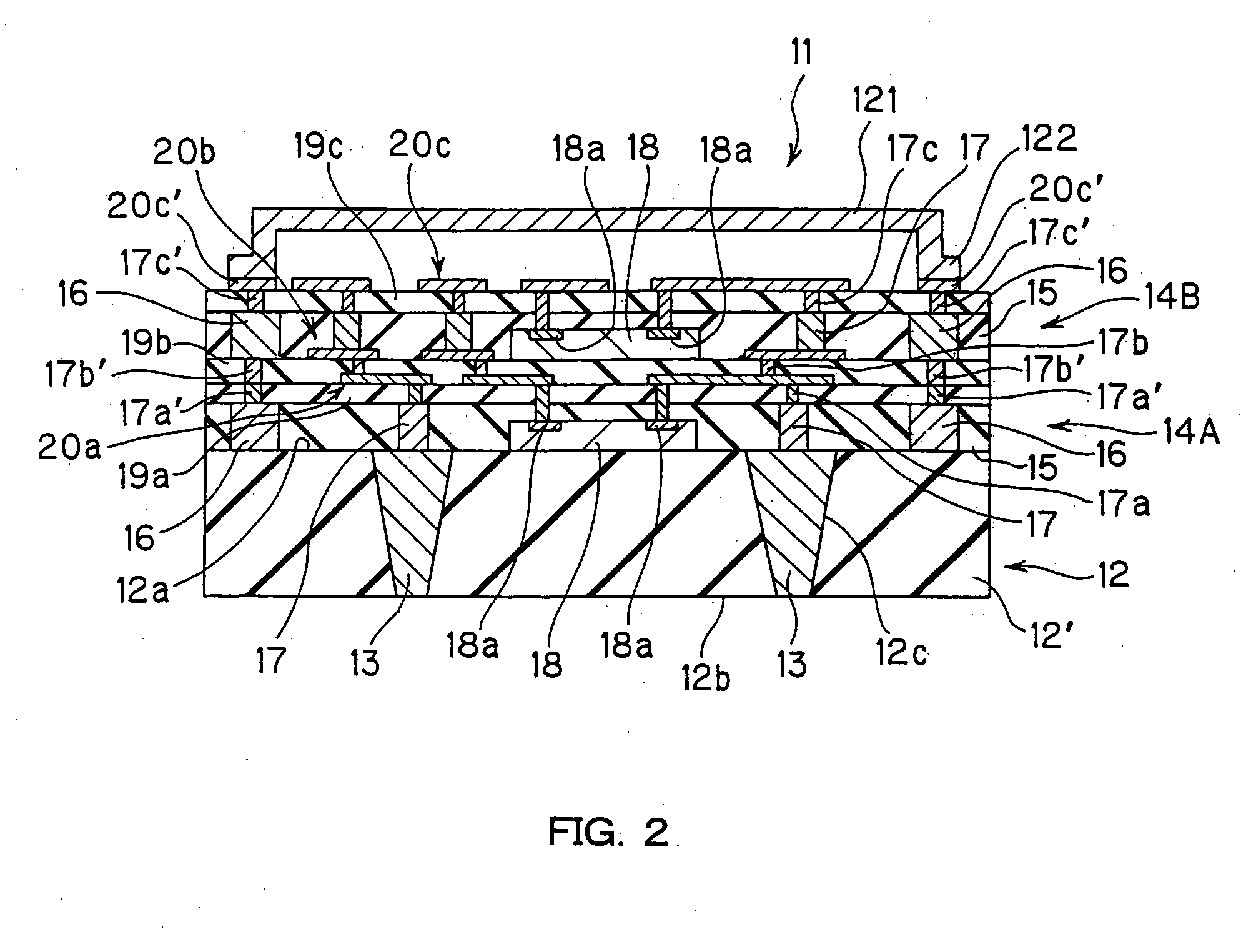 Electronic device and production method thereof