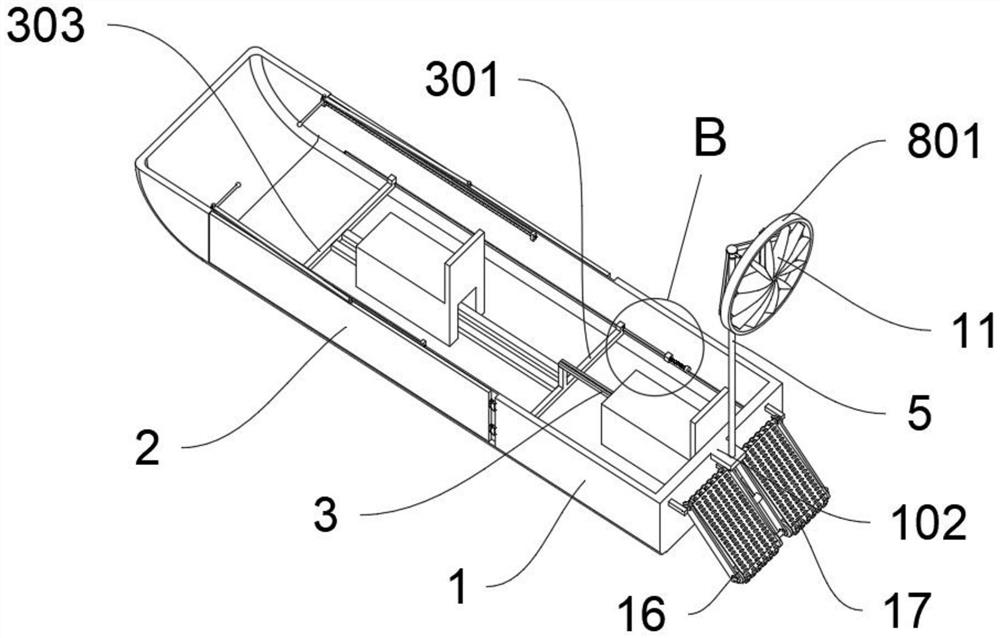 A snowboard structure with extended wind resistance brakes