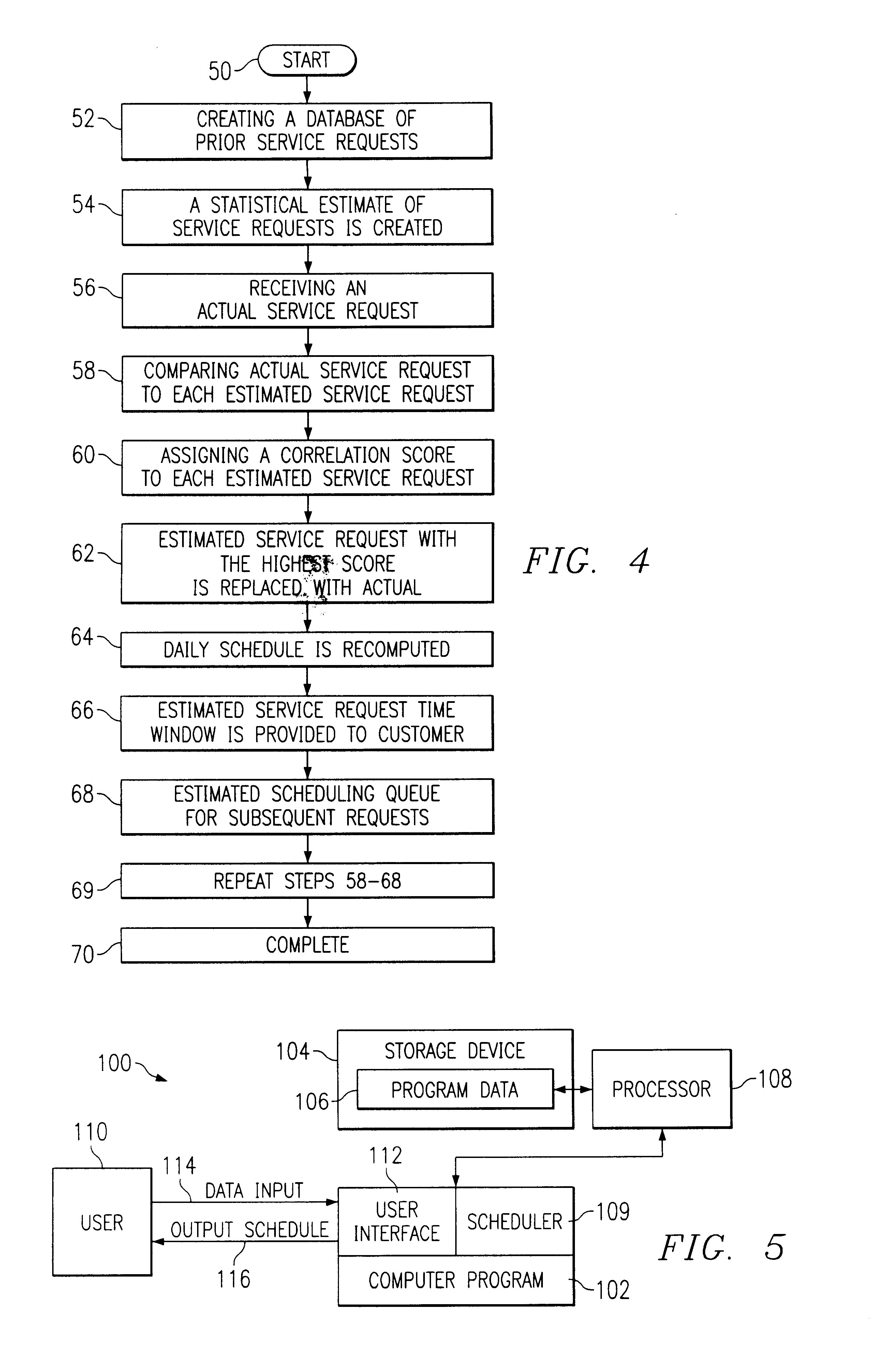 Method and system for allocating specific appointment time windows in a service industry