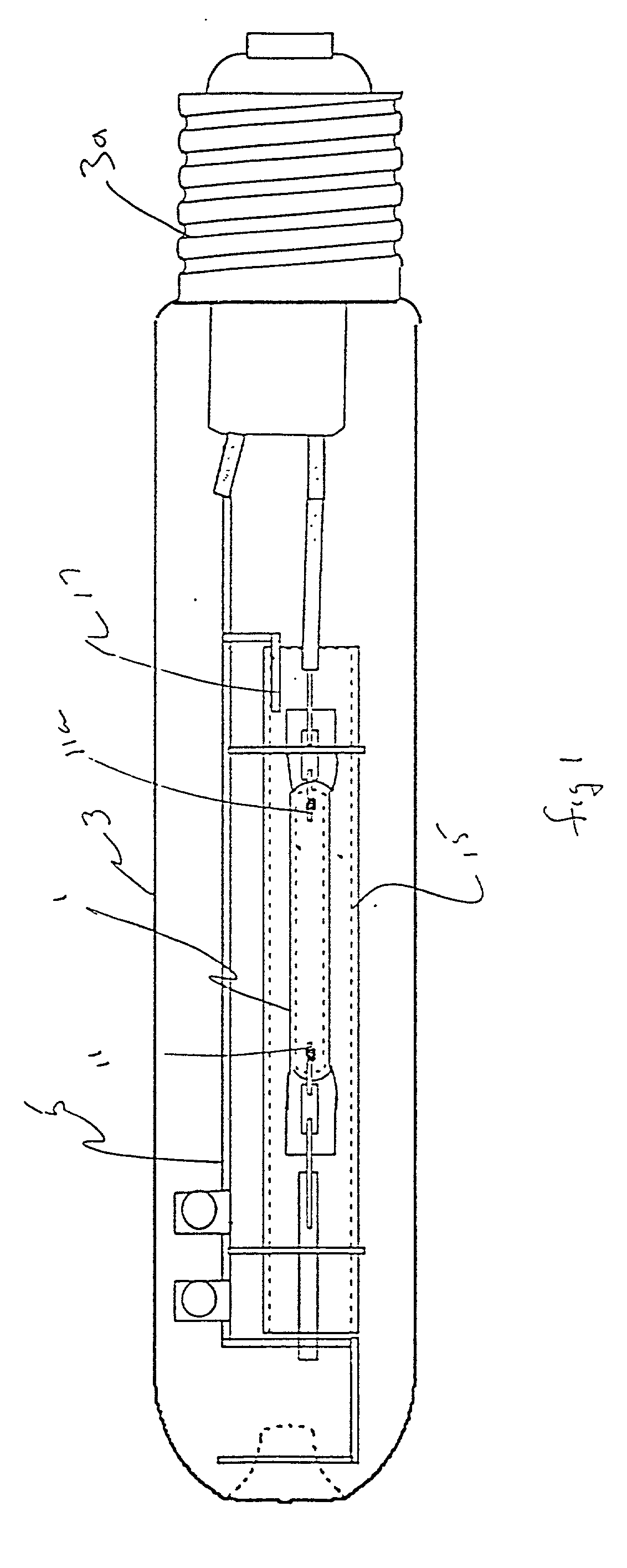 Low mercury metal halide lamp