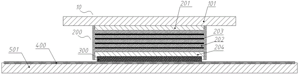 Electromagnetic damping composite sliding plate support