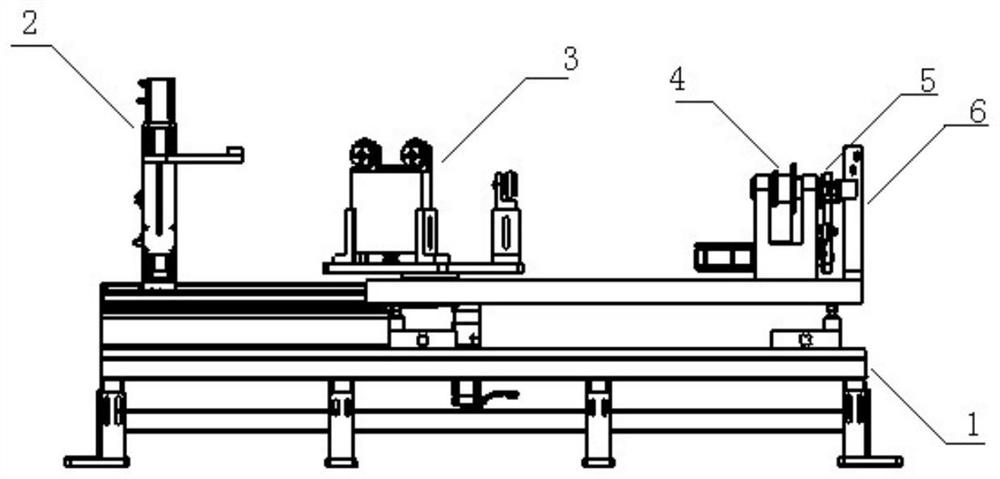 Flexible rocket projectile guidance cabin physical quantity testing system