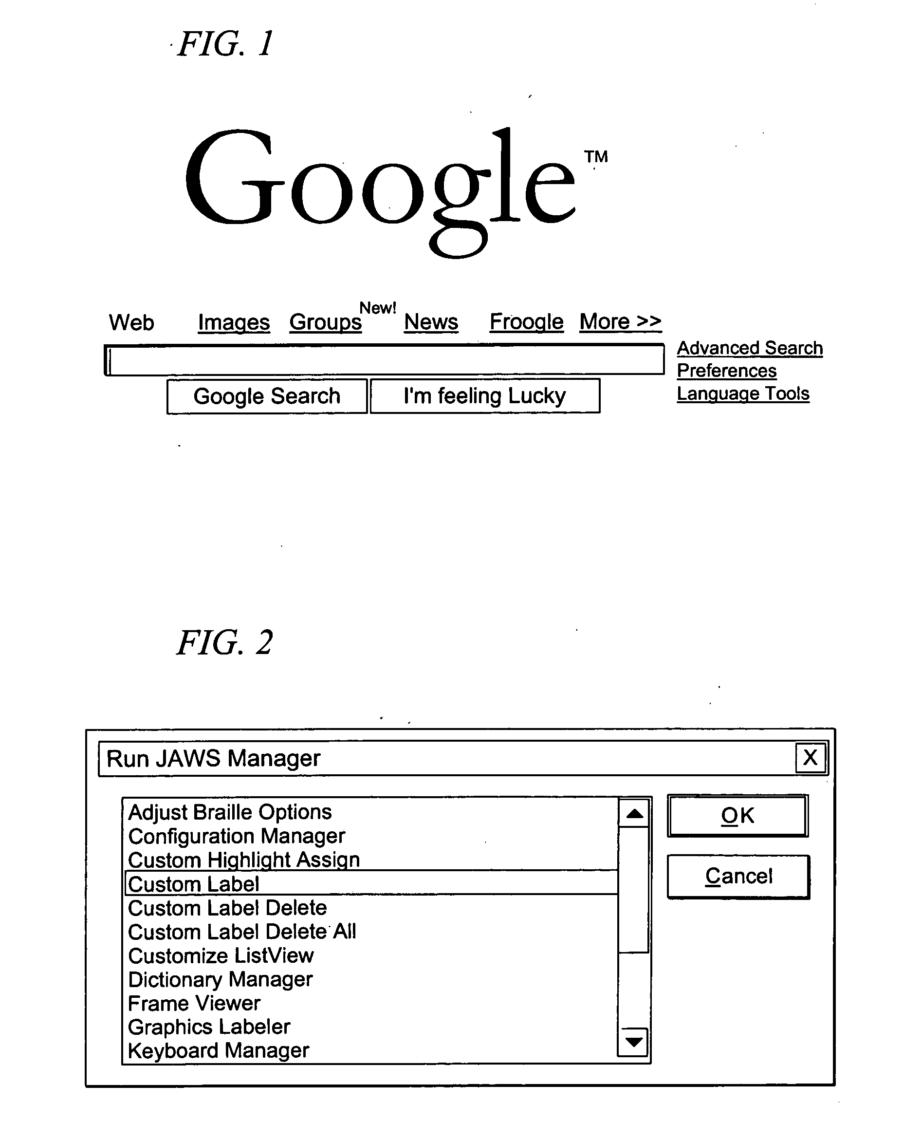 Custom Labeler for Screen Readers