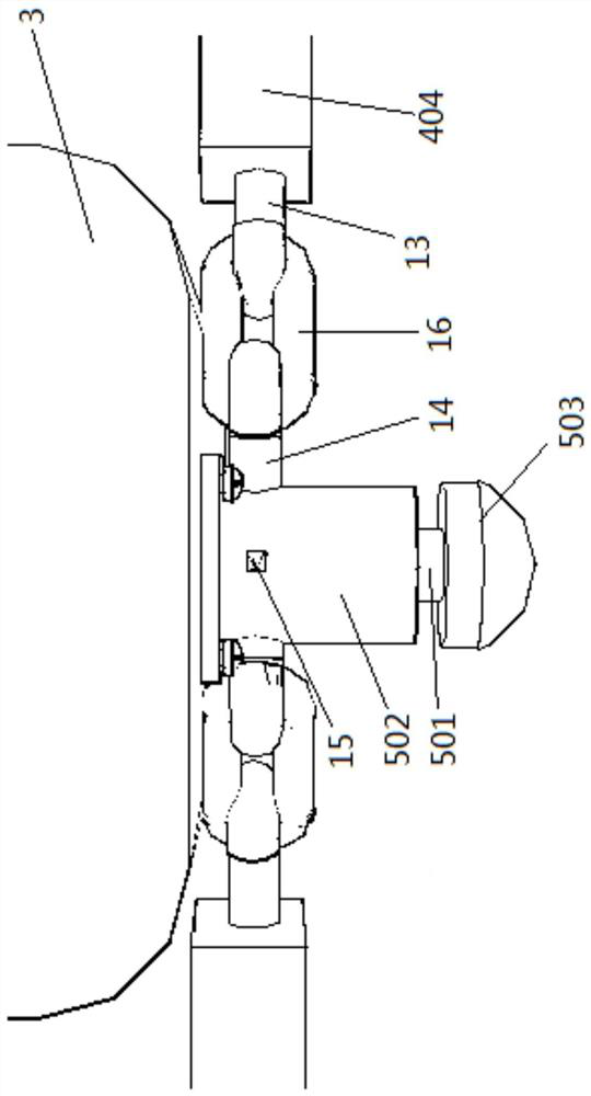 Device for testing the bearing capacity of pile-soil composite foundation