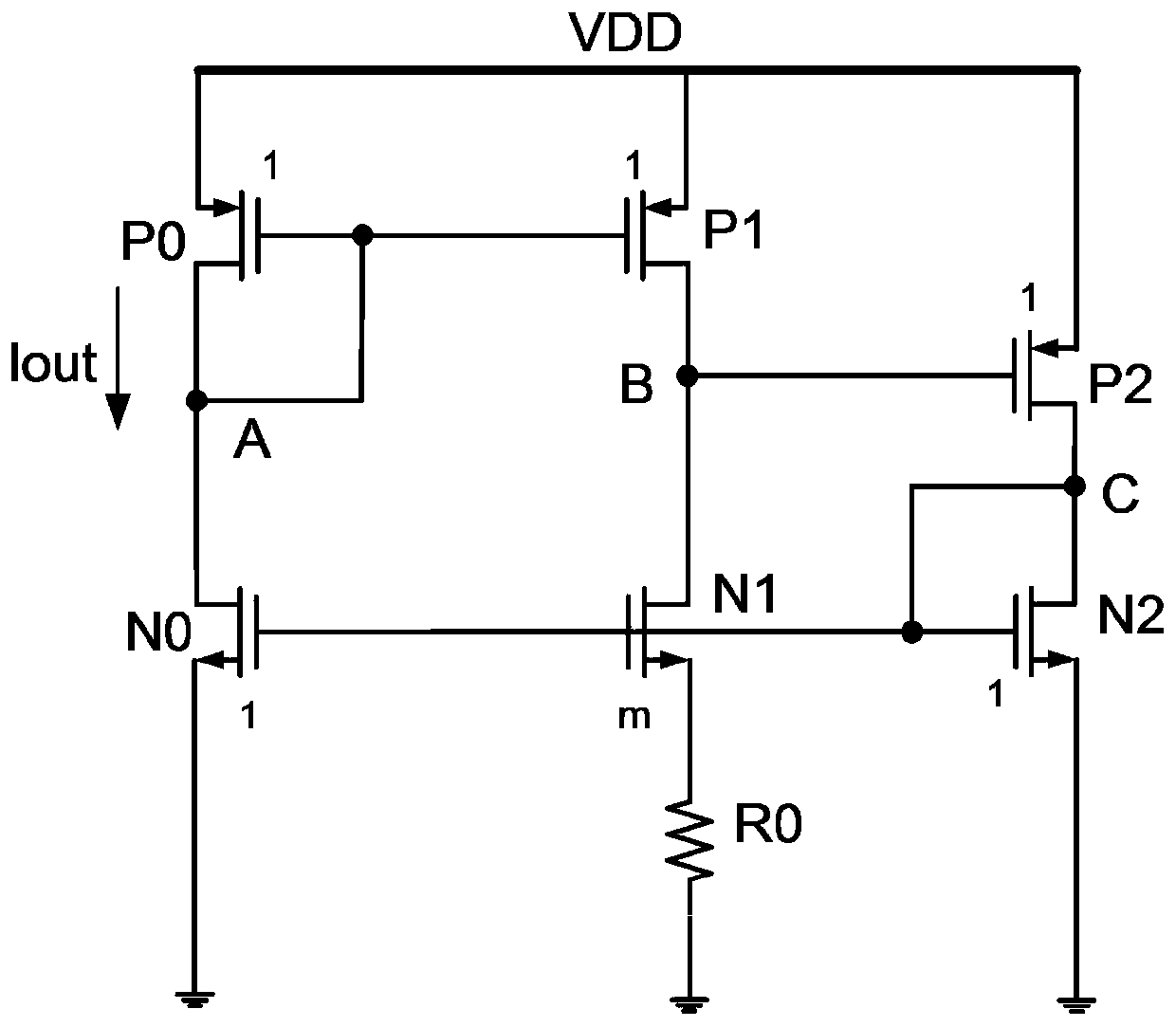 A bias circuit independent irrelevant to power supply voltage