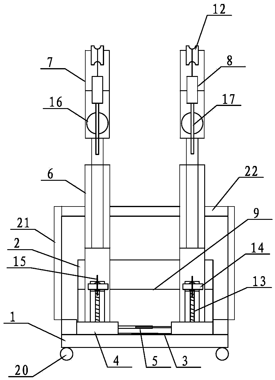 Intelligent assisting platform for dismounting and mounting of GIS (Gas Insulated Substation)