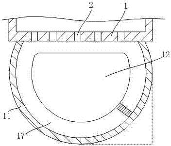 A multi-functional hedge type water curtain purification device