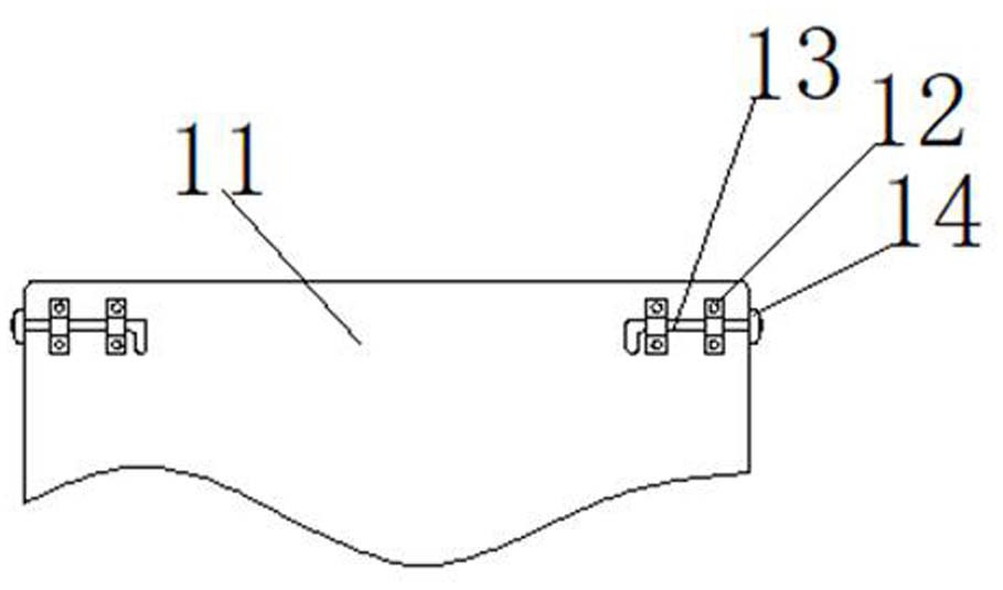 Building machinery material lifting platform