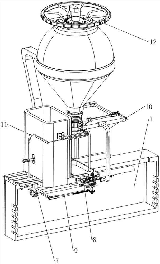 Efficient separate packaging device for PP compatilizer production