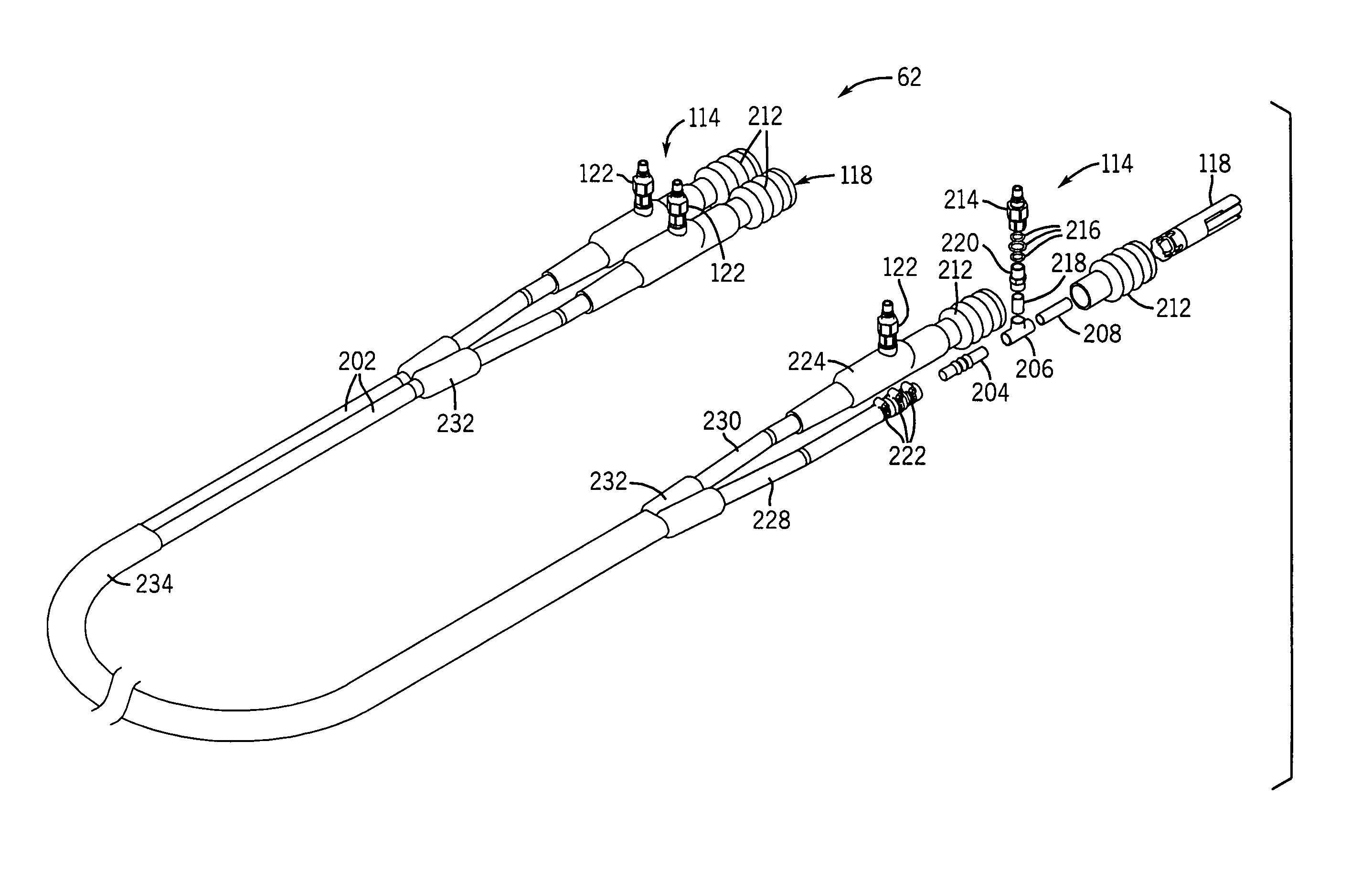 On-site induction heating apparatus